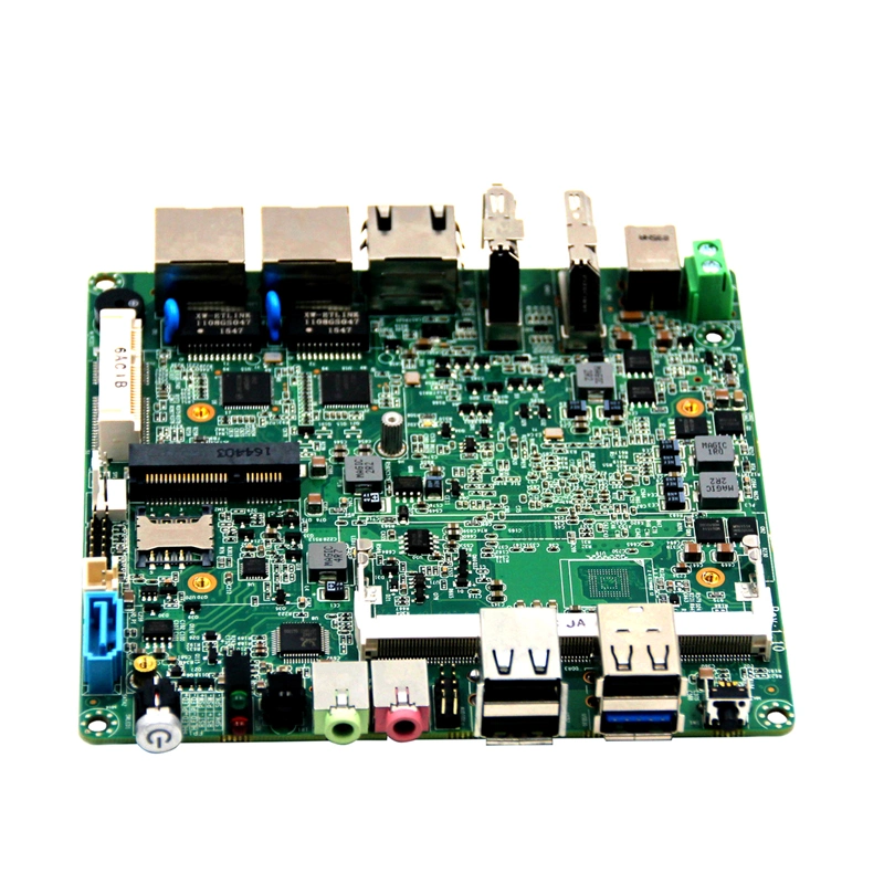 2LAN 1RJ45 1SATA Industrial DDR3 Memory Slot Onboard J1900 CPU 4th Gen Processor Computer Industrial Nuc Motherboard