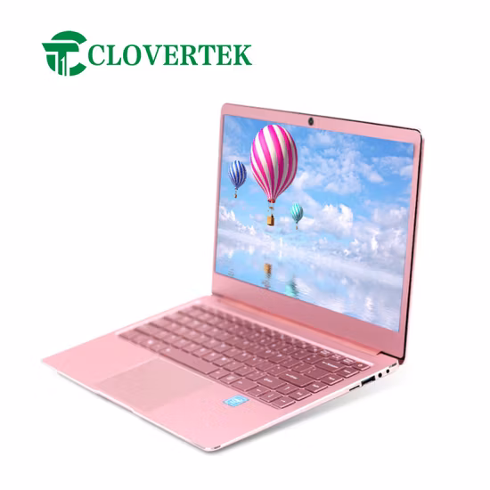 Meilleur prix Nouveau portable OEM 14.1 pouces Netbook pas cher ordinateur 4G 64GB Logo personnalisé Mini livre Win10 ultraslim ordinateurs portables PC